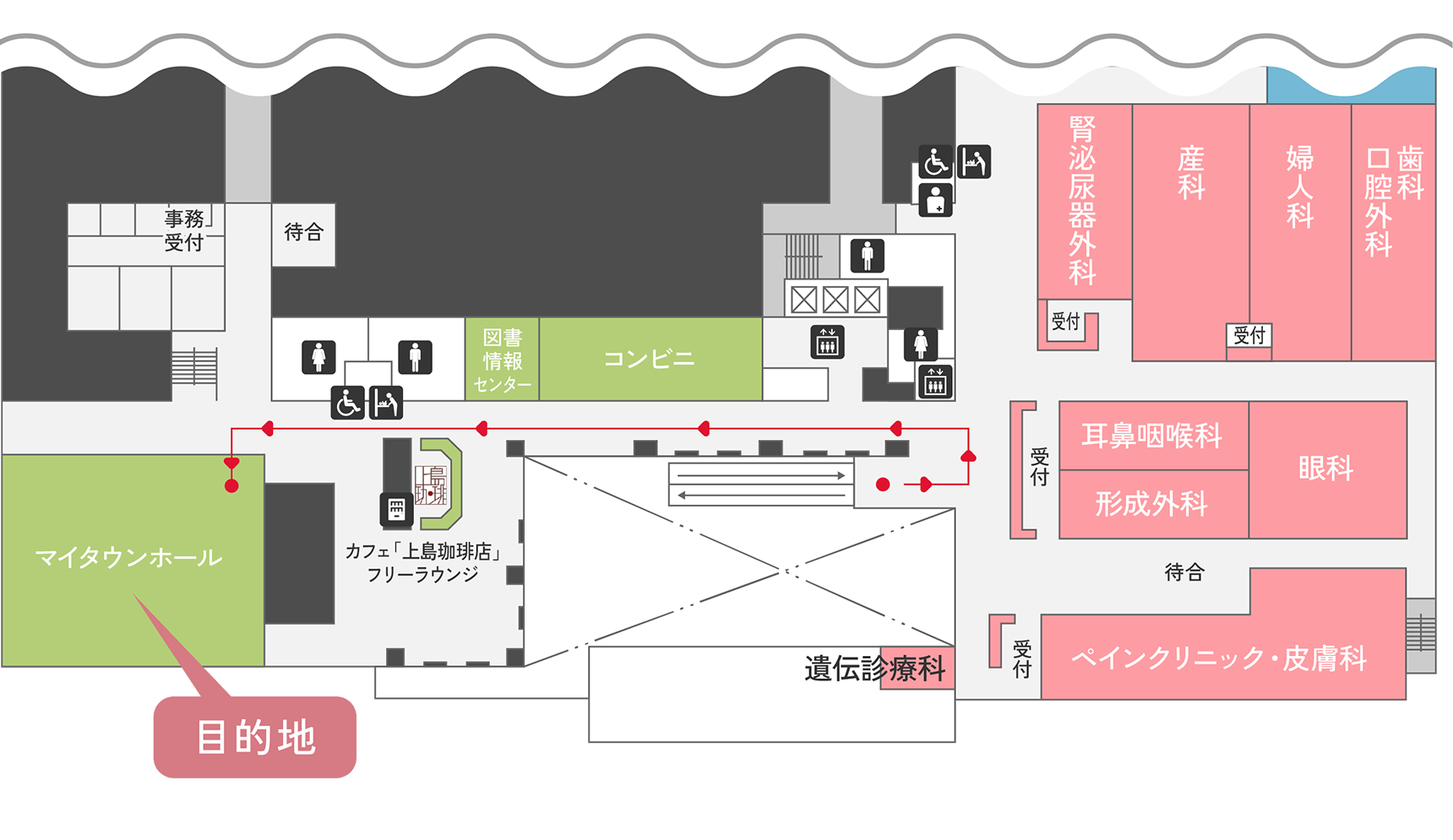 マイタウンホール 会場案内図